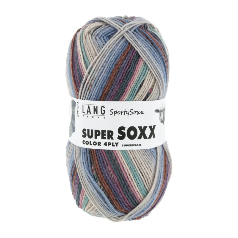 Lang Yarns Super Soxx Color 4-ply 504