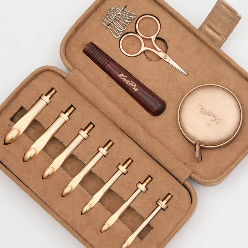 KnitPro Oasis Chunky Udskiftbar hæklenålesæt