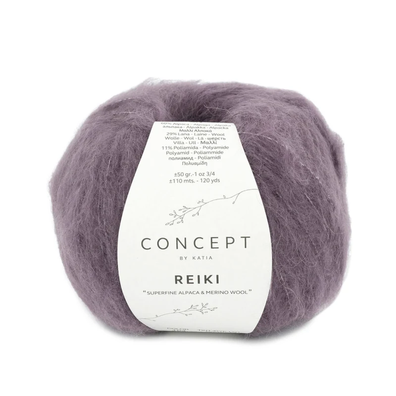 Katia Concept Reiki 104 Perle-brombær