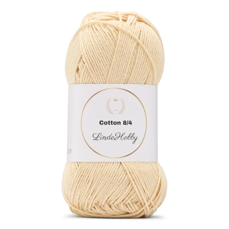 LindeHobby Cotton 8/4 022 Natur