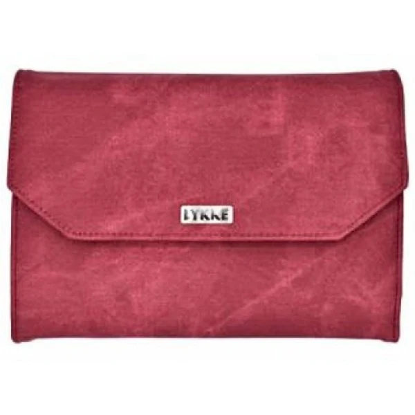 LYKKE Udskiftelige Rundpindesæt Blush, Crimson, 13 cm
