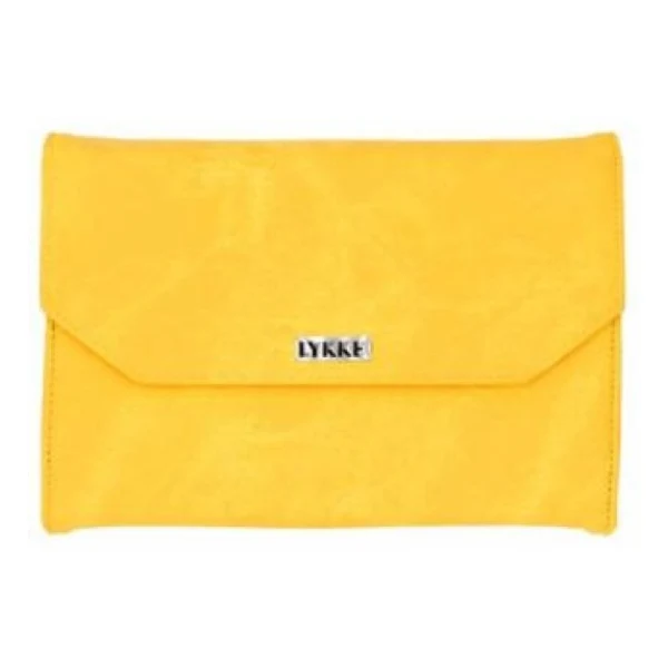 LYKKE Udskiftelige Rundpindesæt Umber, Gul, 13 cm