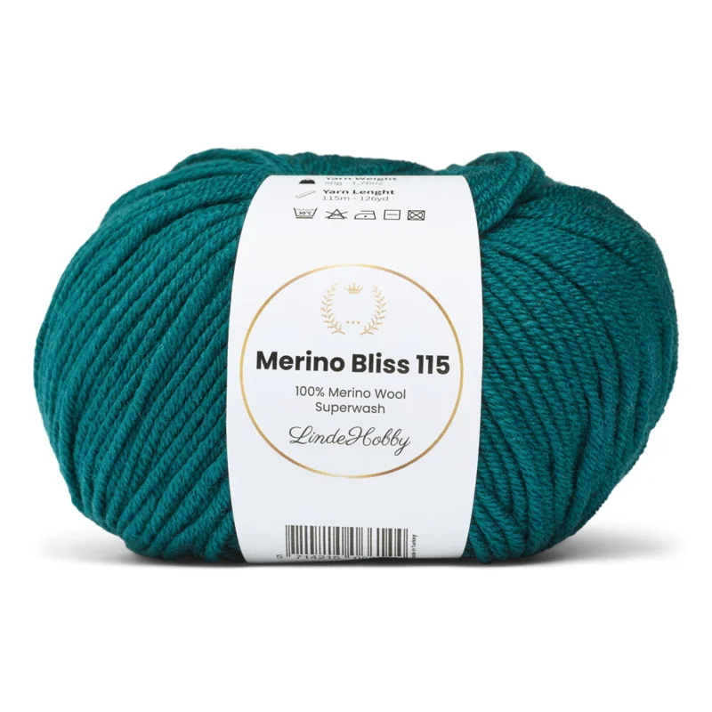 LindeHobby Merino Bliss 115 28 Petrol