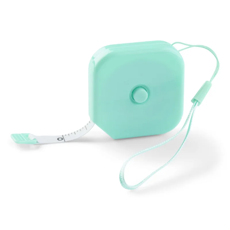 LindeHobby Firkantet Udtrækkeligt Målebånd, 150 cm Grøn