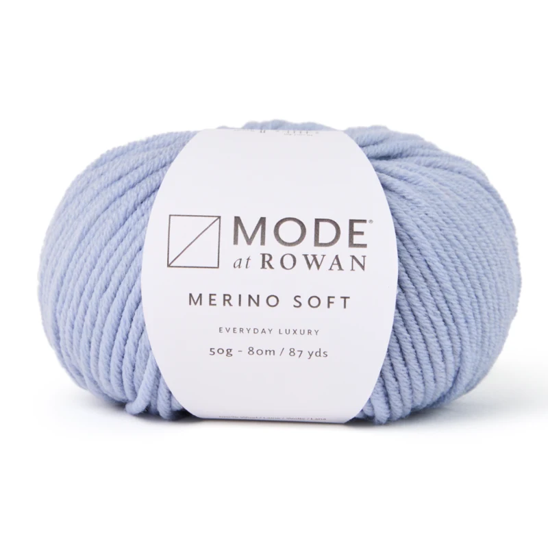 Mode at Rowan Merino Soft 013 Skye