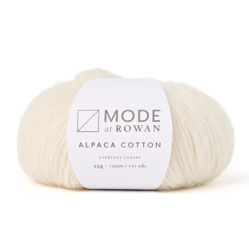 Mode at Rowan Alpaca Cotton 014 Snowflake