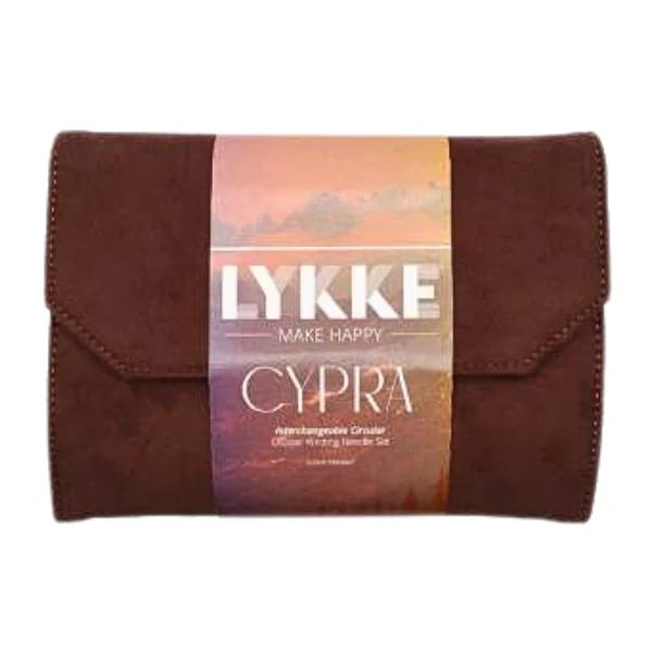 LYKKE Udskiftelige Rundpindesæt Cypra, Brun, 13 cm