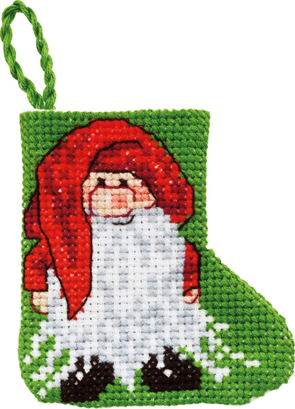 Broderikit Nisse 7 x 7 cm