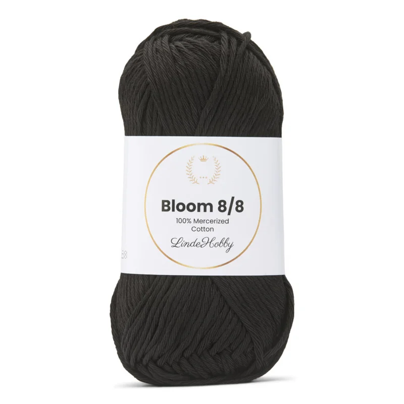 LindeHobby Bloom 8/8 Mercerized Cotton 01 Sort