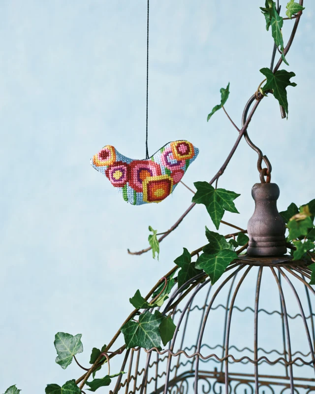 Broderikit Ringe 10 x 6 cm