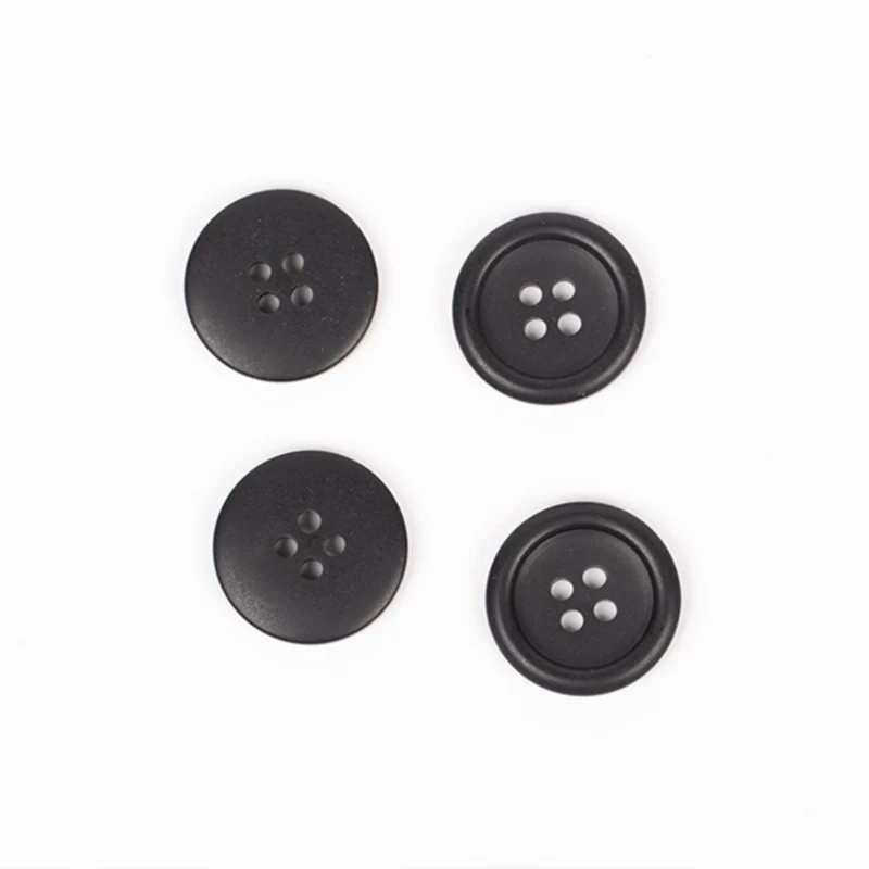 DROPS Matte Black, Knap, 18 mm (nr. 817)