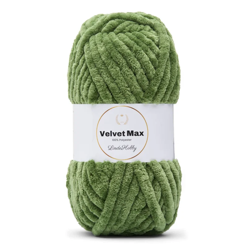 LindeHobby Velvet Max 08 Olivengrøn