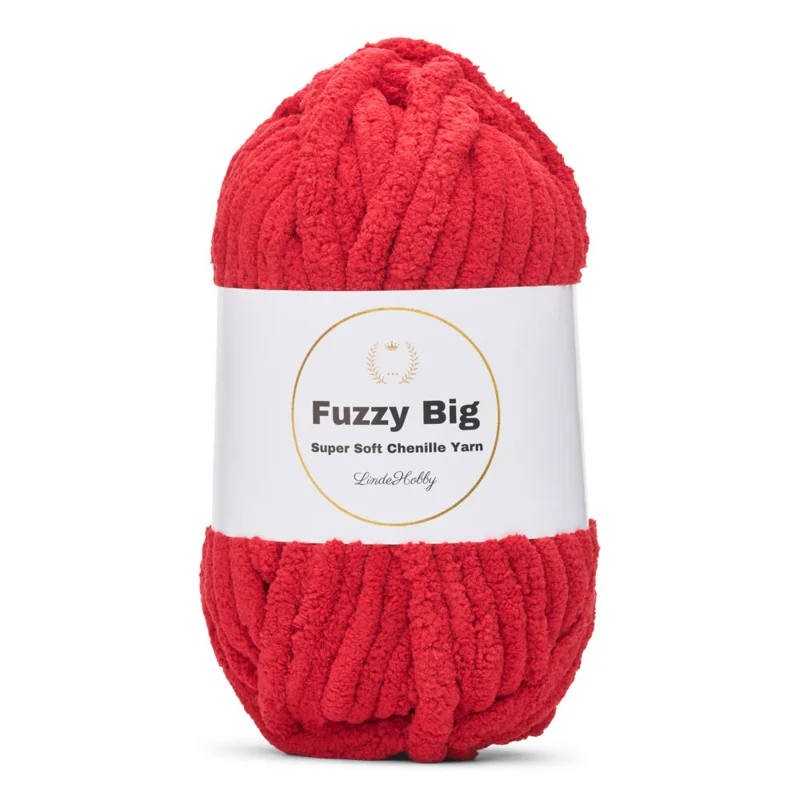LindeHobby Fuzzy Chenille BIG 27 Rubin