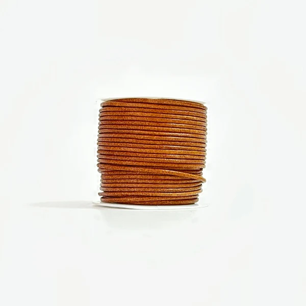 HobbyArts Lædersnor, 10 m, Natur 1.50 mm