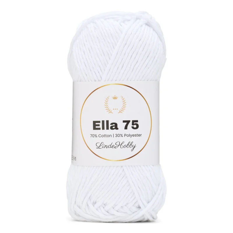 LindeHobby Ella 75 02 Hvid