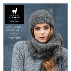 MR37-10 Lang jakke, halsterklæde og hue