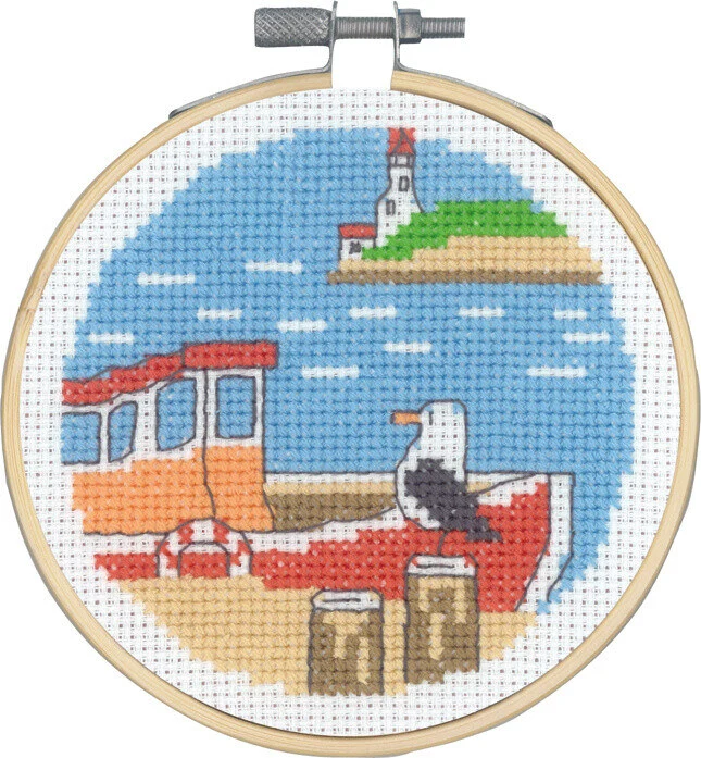Broderikit Bad ved molen m/5810/10 10 Ø