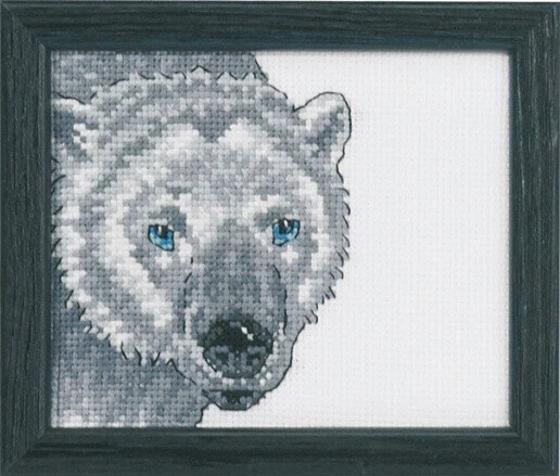 Broderikit Isbjørn R5497 9 x 11 cm