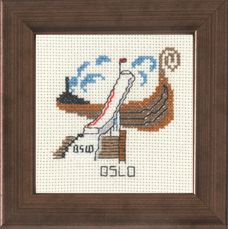 Broderikit Oslo 10 x 10 cm R5370