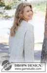 264-36 Grey Thistle Sweater by DROPS Design