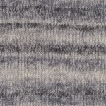 DROPS Fabel Long Print 602 Sølvræv