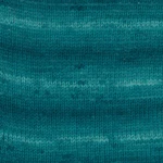 DROPS Fabel Long Print 918 Smaragd