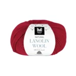 Dale Lanolin Wool 1417 Rubinrød