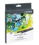 Lyra Aqua Brush Duo Tusser, 24 stk
