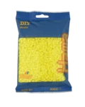 Hama Midi Perler, Ensfarvet, 3000 stk 201-43 Pastel gul