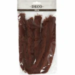 Chenille, 30mm, 40cm, 4stk Brun