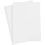 Karton A4, 210 x 297 mm, 20 ark Snehvid