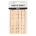 Konstruktionspinde Birk 11,4 cm, 30 stk