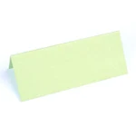 Paper Line Metallic Bordkort, 250 g, 7 x 10 cm, 10 stk Lime
