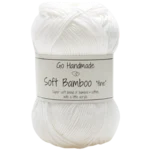 Go Handmade Soft Bamboo "Fine"  17423 Hvid