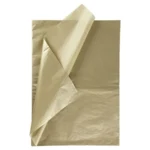 Silkepapir, 50 x 70 cm, 14 g, 25 ark Guld