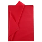 Silkepapir, 50 x 70 cm, 14 g, 25 ark Rød