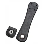 Go Handmade Taskerem m/ sølv tryklås 2x11 cm Sort/Sølv