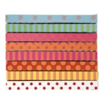 Guirlandestrimler med print