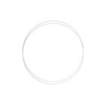 Metalring Hvid 2 stk 20 cm