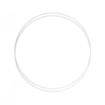 Metalring Hvid 2 stk 25 cm