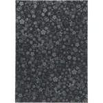 Papir, A4, svagt sølvprint, sort