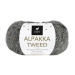 Du Store Alpakka Tweed 102 Mørkegrå