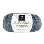 Du Store Alpakka Tweed 104 Blå
