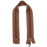 Go Handmade Nylon Lynlås 35 cm, Terracotta