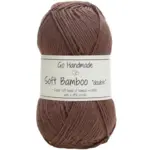 Go Handmade Soft Bamboo "Double" 17774 Karamelbrun