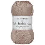 Go Handmade Soft Bamboo "Double" 17779 Pastelbrun
