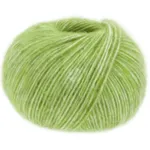 Lana Grossa Natural Alpaca Pelo 33 Majgrøn meleret