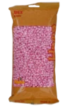 Hama Midi Perler, Ensfarvet, 6000 stk 205-95 Pastel rosa