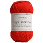 Go Handmade Happy Chunky Fine 17860 Rød