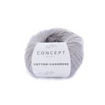 Katia Cotton Cashmere 56 Stengrå